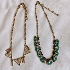 Bundle of J Crew Sparkly Necklaces